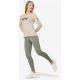 4. Longsleeve damski SUPER.NATURAL W DOG EXCURSION LS beżowy