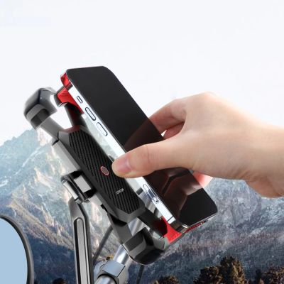 2. Joyroom uchwyt na telefon do motocykla czarny (JR-ZS288-m)