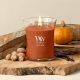 3. Świeca średnia PUMPKIN PRALINE WOODWICK