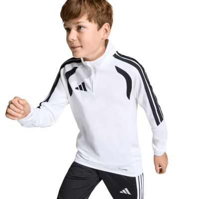 10. Bluza dla dzieci adidas Tiro 26 League Training Top biała KC3696