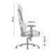 11. Fotel gamingowy Huzaro Force 8.3 Grey