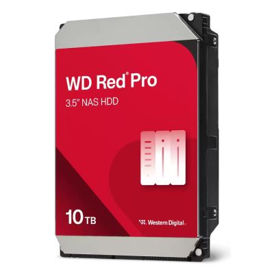 Dysk HDD WD Red Pro WD103KFBX (10 TB ; 3.5"; 256 MB; 7200 obr/min)