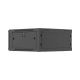 9. LANBERG SZAFA INSTALACYJNA RACK WISZĄCA 19" 4U 600X600 CZARNA DRZWI PERFOROWANE (FLAT PACK)