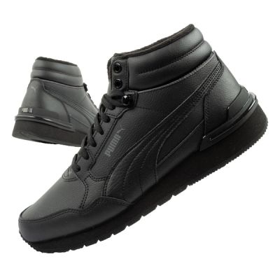 Puma ST Runner v4 Mid  buty sportowe męskie sneakersy za kostkę czarne