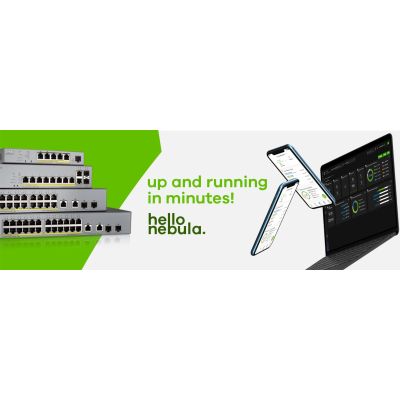 8. Switch Zyxel GS1350-26HP 26p PoE (PoE+: 24;) 375W Managed Gigabit