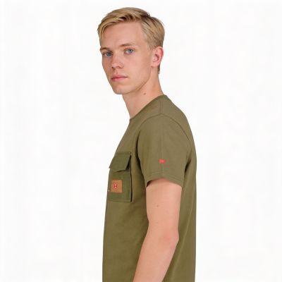 6. Koszulka Canadian Peak JOSSEAK KAKI RM MEN 254 (RBMSZ1300H/CP-KAKI)