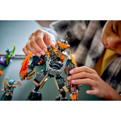 9. LEGO NINJAGO 71854 Cole’s Mission Mech and Dragon Zane