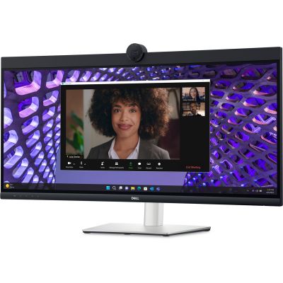 Monitor DELL P Series P3424WEB 86,7 cm (34.1") 3440 x 1440 px 4K Ultra HD LCD Czarny
