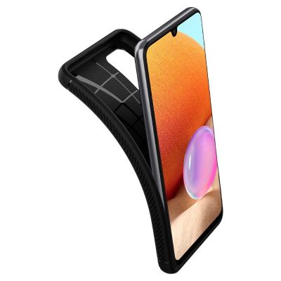 17. Etui Spigen Rugged Armor na Samsung Galaxy A52 / A52S - czarny mat