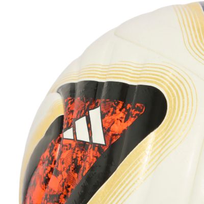 3. Piłka nożna adidas Bundesliga 26/27 Torfabrik Pro biało-pomarańczowo-złota KG6037