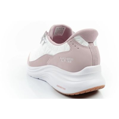 5. Skechers buty damskie sportowe Contour Foam białe SLIP-INS wygodne