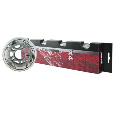 8. Kółka Nils Extreme PU 64x24 82A (4 szt.) 