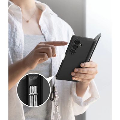 8. Etui Ringke Onyx Flap Magsafe na Samsung Galaxy Z Fold 8 Ultra - czarne