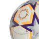 4. Piłka nożna adidas UCL Womens Pro 26/27 League Stage biało-pomarańczowo-fioletowa KE5141