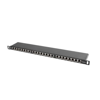 13. Patch panel Lanberg PPS5-0024-B (0.5U; kat. 5e; 24xRJ-45)
