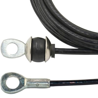 8. LINKA DO ATLASU 422CM OCZKO OCZKO STALOWE ODBOJNIK GUMOWY