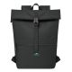 Rivacase Gremio plecak City backpack Czarny Poliester, Przetworzony politereftalan etylenu (rPET)