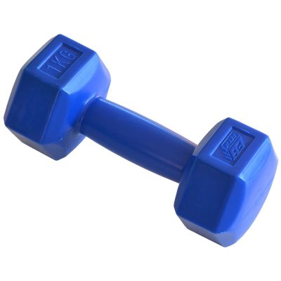 4. Hantla kompozytowa 1kg EB FIT niebieska 588945