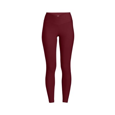 2. Legginsy CASALL Overlap High Waist Tights evening red