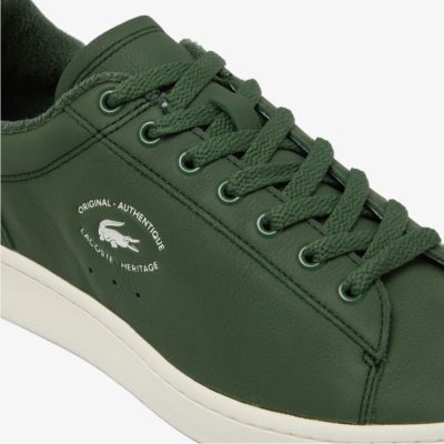 2. Tenisówki męskie Lacoste Carnaby Set buty sportowe sneakersy trampki zielone (748SMA00121X3)