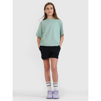 2. Spodenki dresowe dziewczęce 4F 4FJWSS25TSHOF602-20S