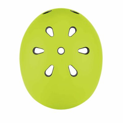 12. Kask Globber Lime Green Jr 506-106