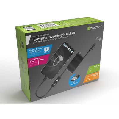 6. TRACER KAMERA ENDOSKOPOW HARDWIRE 5M 7MM LED USB-C