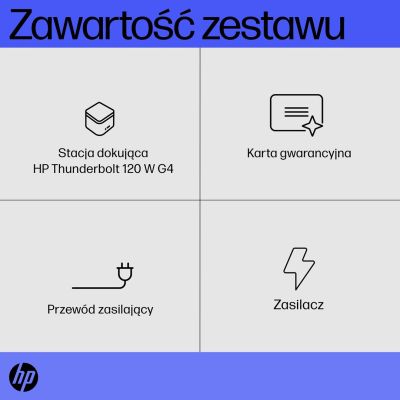 6. Stacja dokujaca HP Thunderbolt Dock G4 USB-C 120W