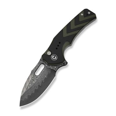 Nóż CIVIVI Vexron Damast G10 Milled Black & Green