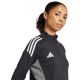 12. Bluza damska adidas Tiro 25 Competition Training Top czarno-szara JC6273