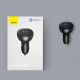 9. Ładowarka samochodowa Baseus 160W z technologią Qualcomm® Quick Charge™ 5 2x USB-C + 1x USB-A - szara