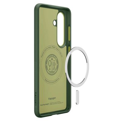 4. Etui Spigen Nano Pop Mag MagSafe na Samsung Galaxy S26 - zielone
