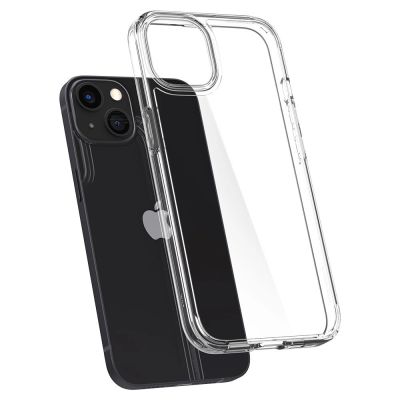 5. Etui Spigen Ultra Hybrid na iPhone 13 - przezroczyste