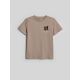 7. T-shirt regular z nadrukiem dziewczęcy 4F 4FJKAW26TTSHF4424-83S