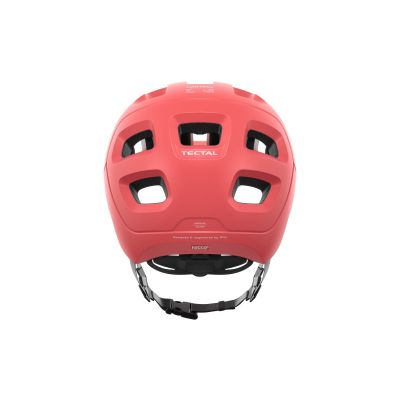 3. Kask rowerowy POC Tectal koralowy
