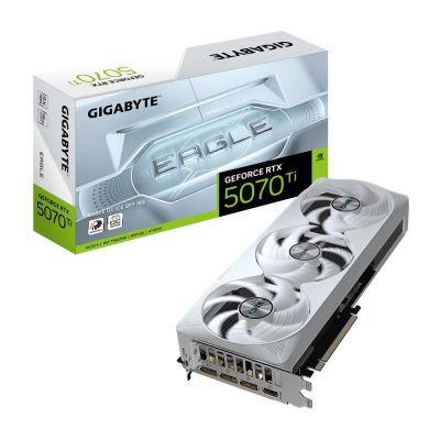 17. Karta graficzna Gigabyte GeForce RTX 5070 Ti EAGLE ICE OC 16GB
