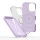 4. Etui Tech-Protect Silicone MagSafe na iPhone 17 - fioletowe