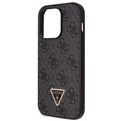 7. Etui Guess Crossbody 4G Metal Logo na iPhone 14 Pro - czarne