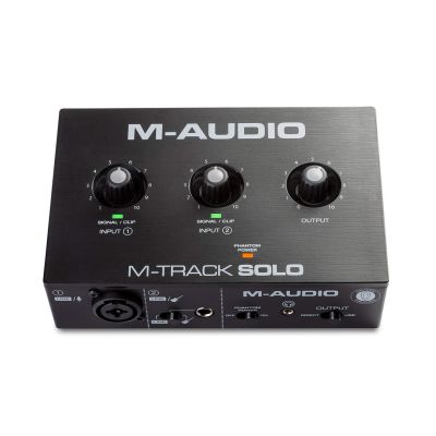 15. M-AUDIO M-Track SOLO - Interfejs Audio USB