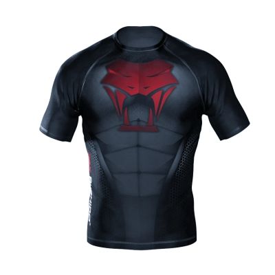 22. Koszulka kompresyjna "Snake" typu Rashguard powstała z materiału DBX MORE DRY  M