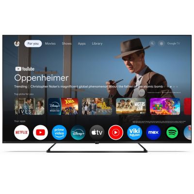 3. Ostry Telewizor Smart TV 55HP6265E 55 Google TV UHD Czarny