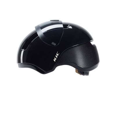 2. Kask Rowerowy HJC CALIDO PLUS Czarny METAL BLACK r.S