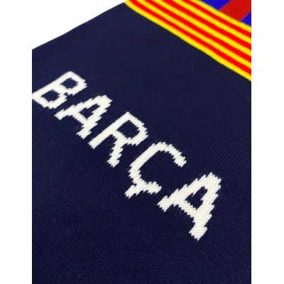 5. Szalik FC Barcelona Double Knitted Scarf N24 5004BUD17
