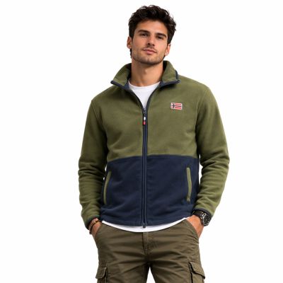 5. Polar Męski Geographical Norway Touki Fz Kaki Db Men 233 kaki (WZ6702H/GN-Kaki)