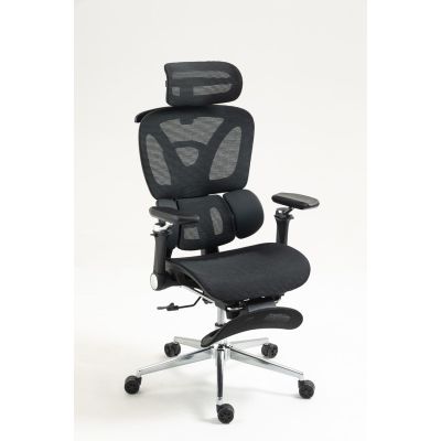 83. Activejet Fotel biurowy Ergonomiczny YK848 czarny