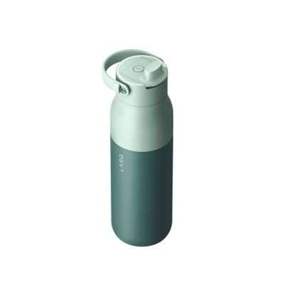 4. LARQ Bottle PureVis 2 - inteligentna, samoczyszcząca butelka filtrująca, światło UV-C 1L (eucalyptus green)