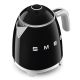 19. Czajnik SMEG mini 0,8L czarny Schwarz (KLF05BLEU)