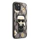 4. Etui Karl Lagerfeld Flower Ikonik Karl na iPhone 13 - szare