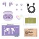 8. Słuchawki bezprzewodowe Energy Sistem True Wireless Earphones Serenity ANC z mikrofonem, Bluetooth, kolor lawendowy, ANC