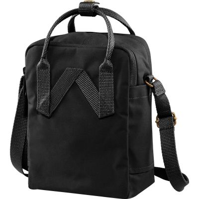 2. Saszetka na ramię damska/męska Fjällräven Kånken Sling Black torebka czarna (F23797-550)